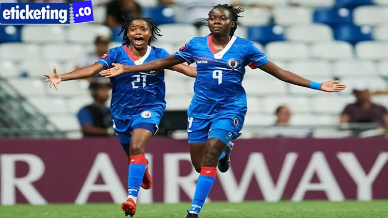 Haiti Women's World Cup team and Paraguay make an impression