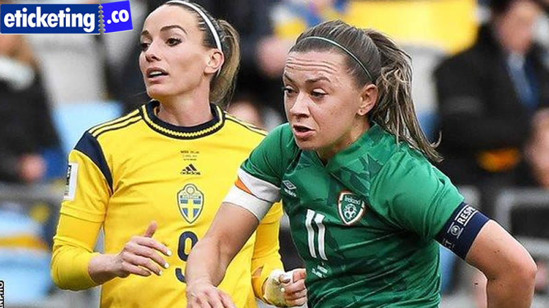 Women World Cup 2023 Qualifying Republic of Ireland earn vital point in Sweden after going ahead