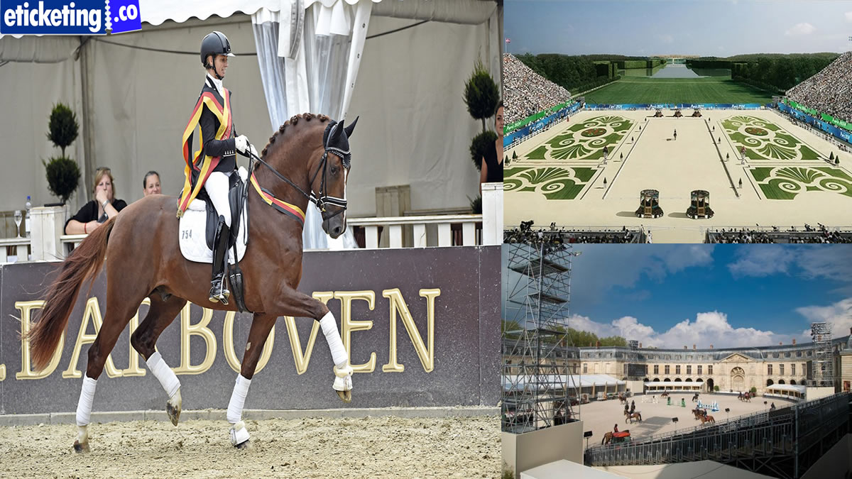 Olympic Equestrian Dressage Tickets | Paris 2024 Tickets | Olympic Paris Tickets | Summer Games 2024 Tickets | Olympic Tickets | France Olympic Tickets| Olympic Packages | Olympic Hospitality