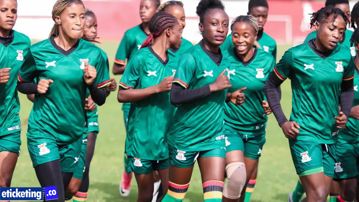 Zambia Women Footbal World Cup team
