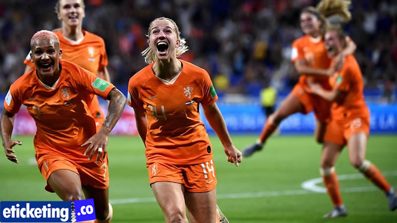 Netherlands Women Football Team faced Italy