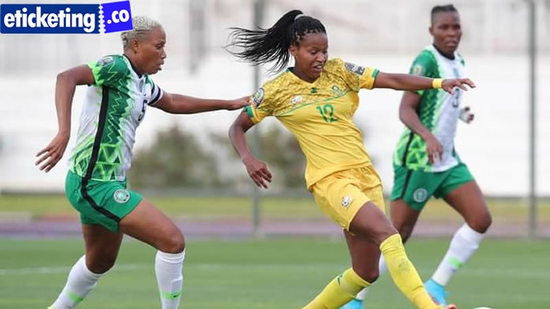 Nigeria Women Football Team wins Haiti in a practice match