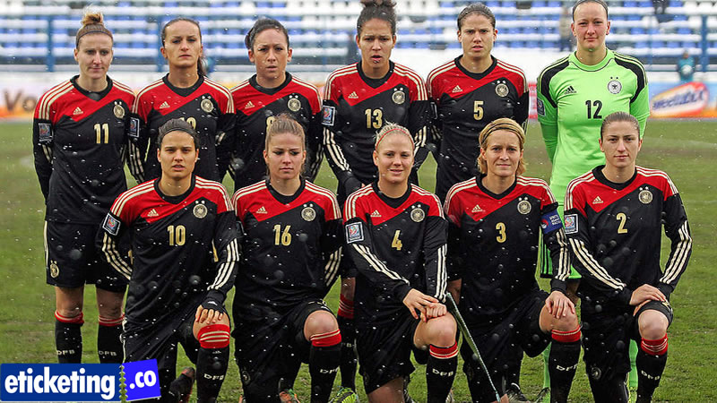 Germany Women Football Team Group Photo
