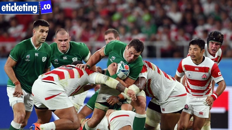 Ireland beat japan in Rugby World Cup