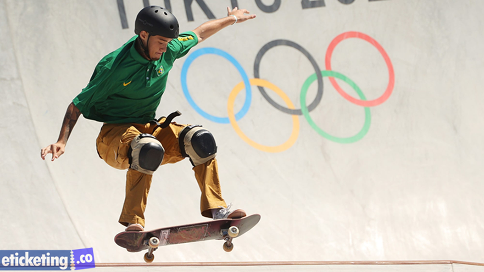 Paris 2024 Olympic Skateboarding and Qualified Countries along Olympic