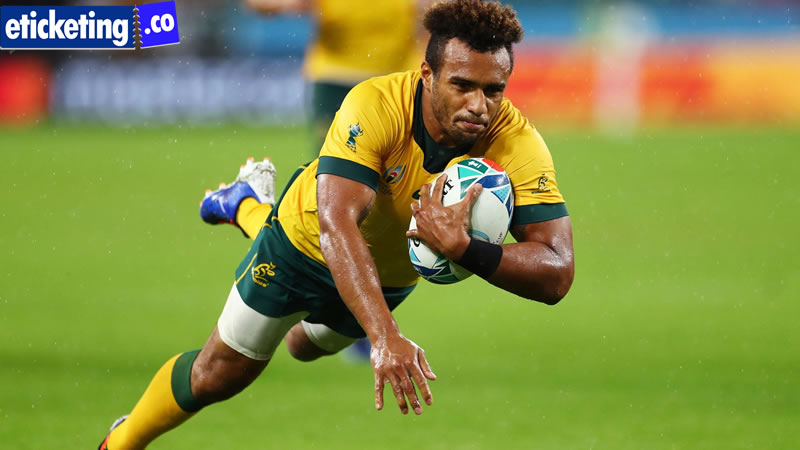 Australia set up probable Rugby World Cup quarter final with England after hard-fought win over physical Georgia