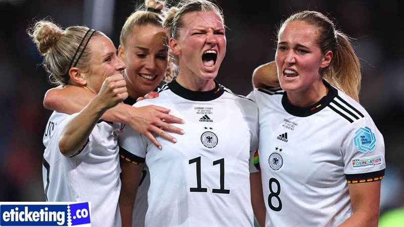 Germany Women 2-1 France Women Germany book Euro 2 final spot vs England as Alexandra Popp inspires victor