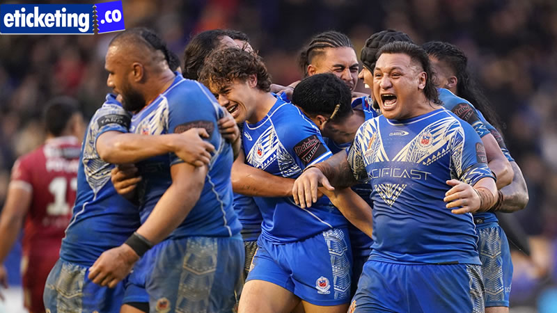 Samoa sees off Tonga to set up Rugby World Cup revenge mission against England