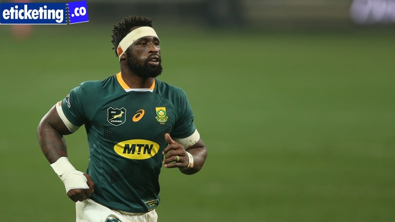 The captain of South Africa's chances in the Rugby World Cup is in question.