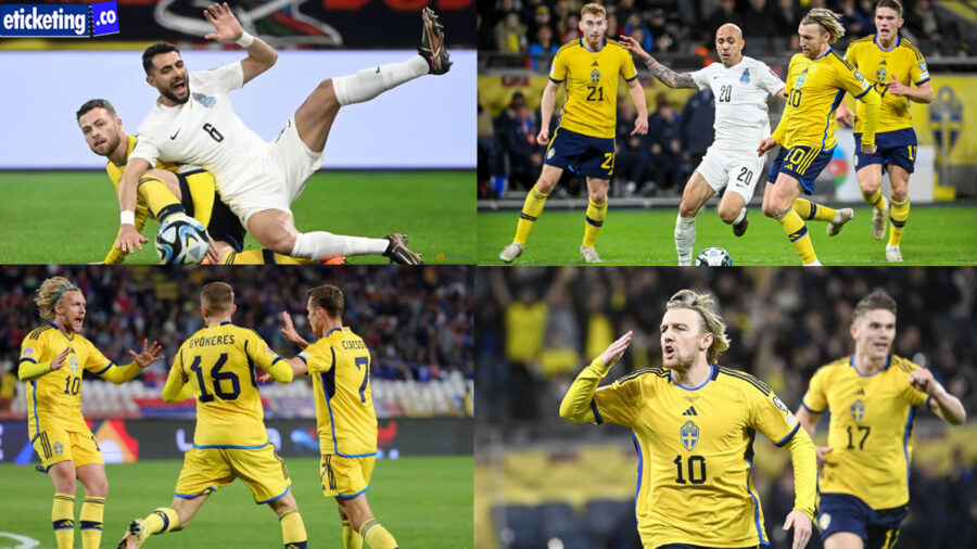 EURO 2024: Sweden's Resilience Shines Despite 3-0 Loss to Azerbaijan in UEFA Qualifying Match