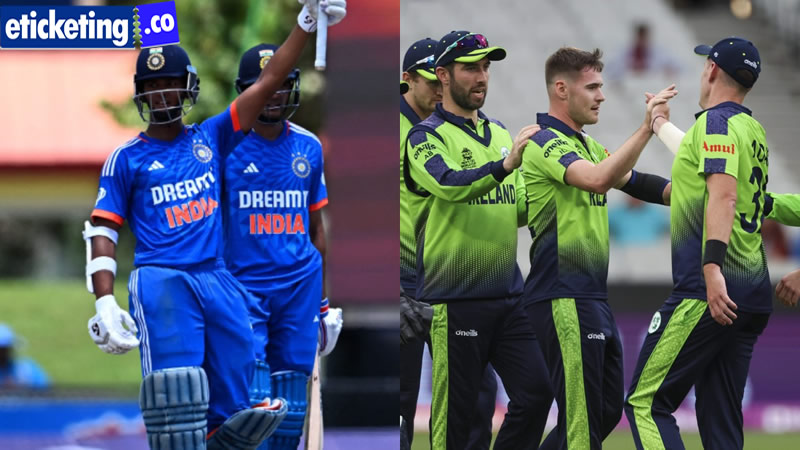 India T20 World Cup Tickets | Ireland T20 World Cup Ticket |  India vs Ireland Tickets