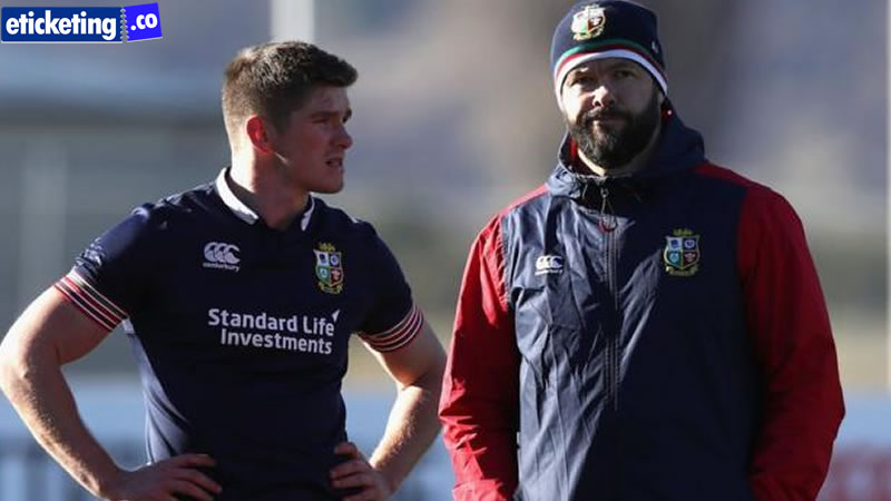 Andy Farrell With Son Owen Farrell Andy Farrell Door Open for Son Owen Farrell | British and Irish Lions 2025 Tickets | Lions vs Wallabies Tickets