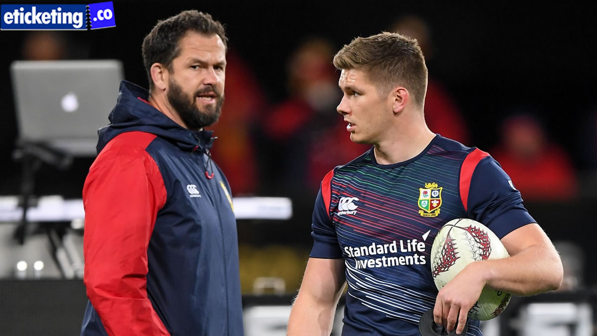 Andy Farrell With Son Owen Farrell Andy Farrell Door Open for Son Owen Farrell | British and Irish Lions 2025 Tickets | Lions vs Wallabies Tickets
