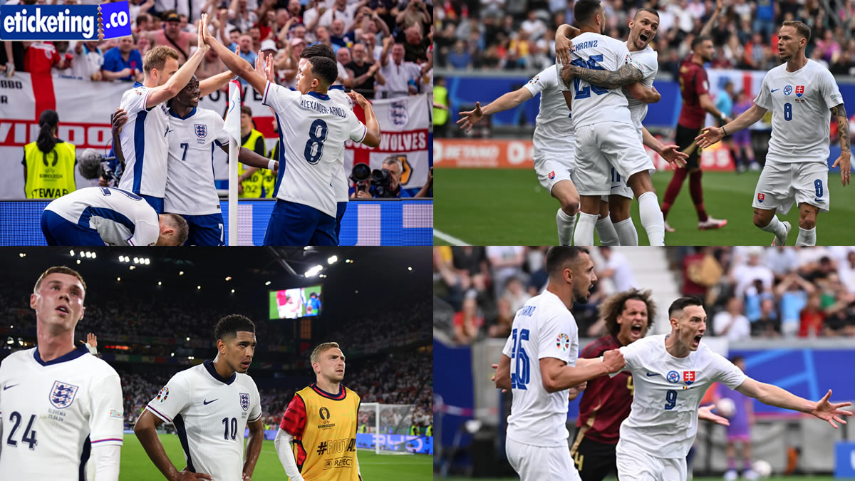 England vs Slovakia Tickets | Euro Cup 2024 Tickets