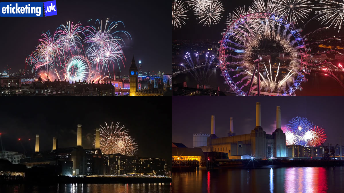 London Fireworks Tickets 2025 | London Fireworks Tickets 2024 | London New Year Fireworks Tickets 2025