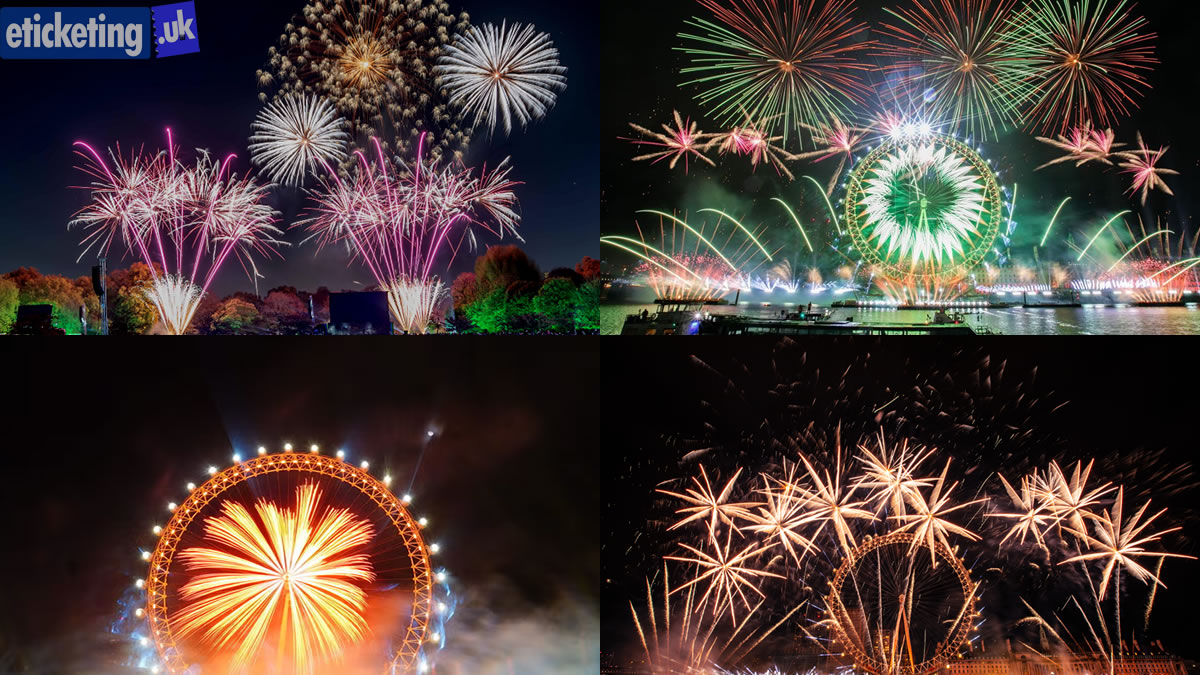 London New Year Fireworks Tickets 2025