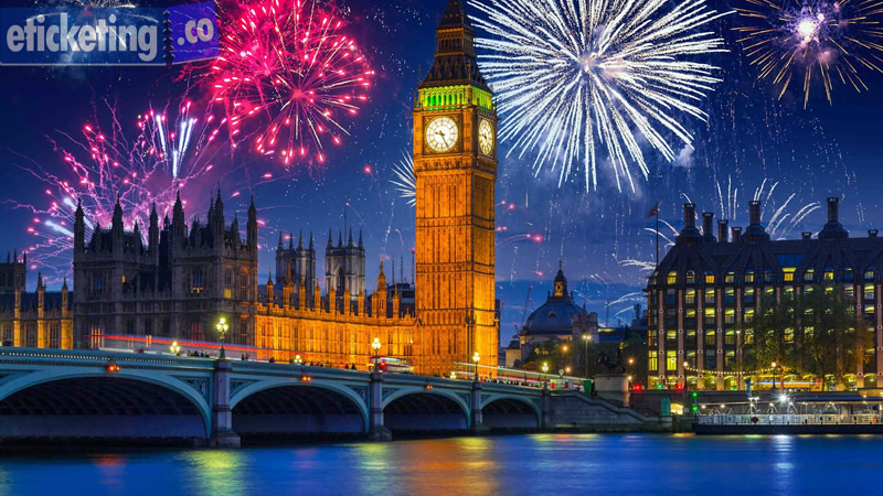 London New Year Eve Fireworks Tickets | London Fireworks Tickets 2025