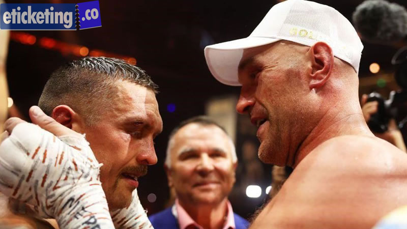 Tyson Fury vs Oleksandr Usyk Tickets | Tyson vs Oleksandr Usyk Tickets | Fury vs Usyk Tickets