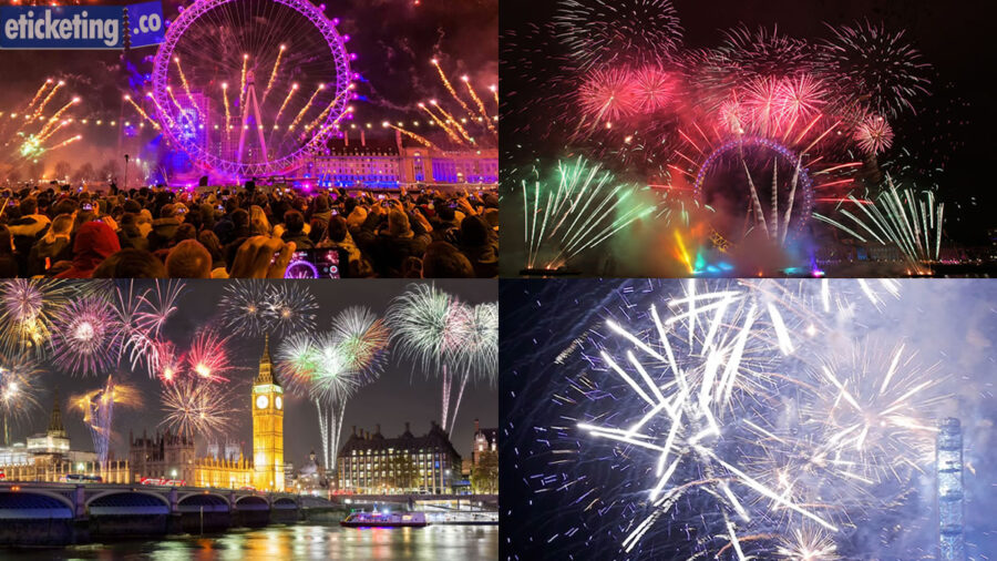London New Year Fireworks Tickets 2025