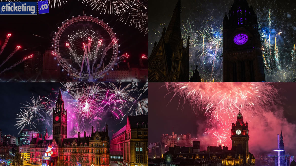 London New Year Fireworks Tickets 2025