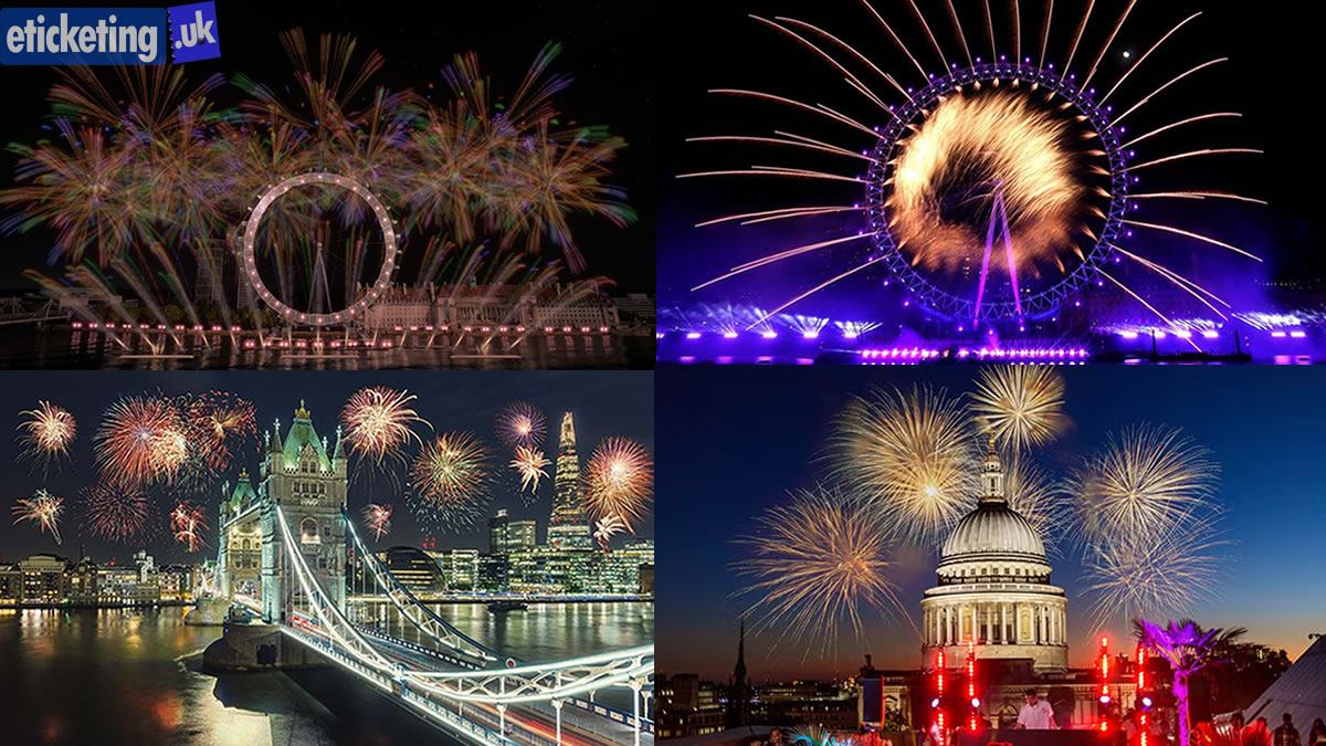 London New Year Fireworks Tickets 2025