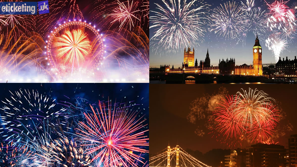 London New Year Fireworks Tickets 2025