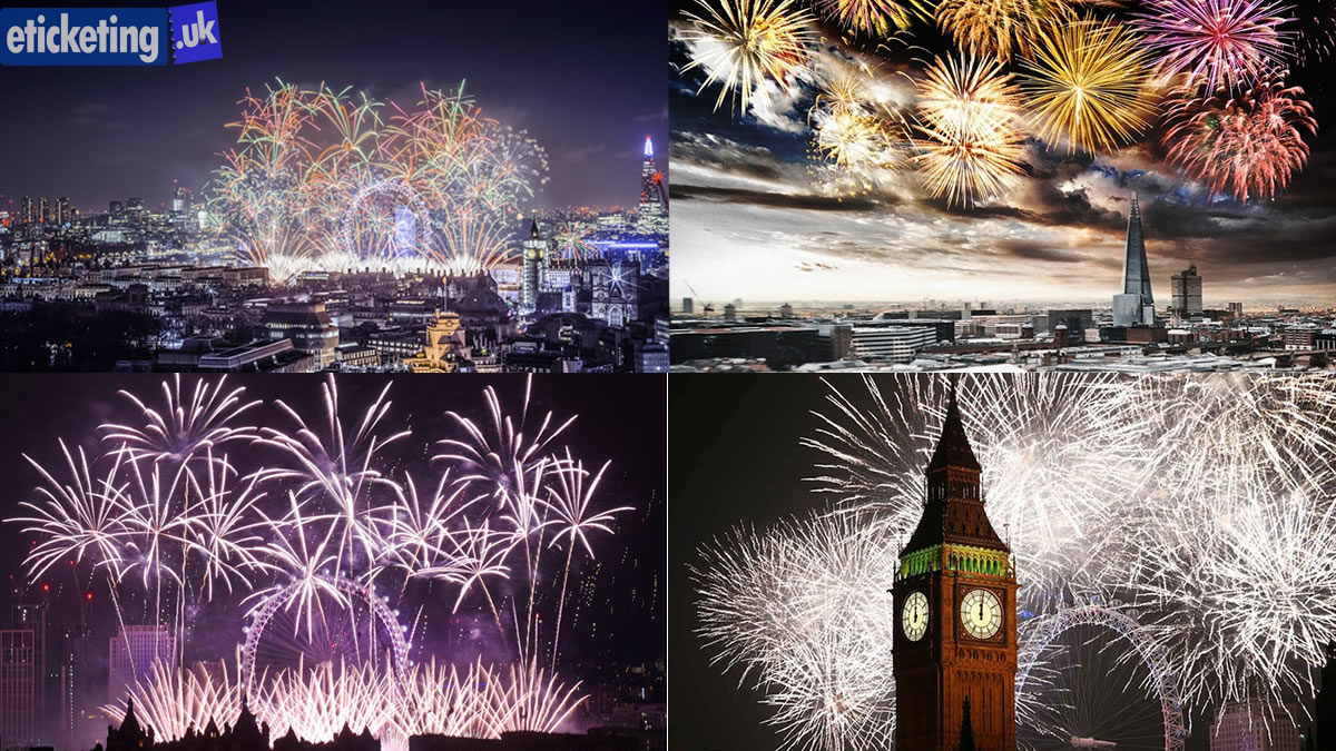 London New Year Fireworks Tickets 2025