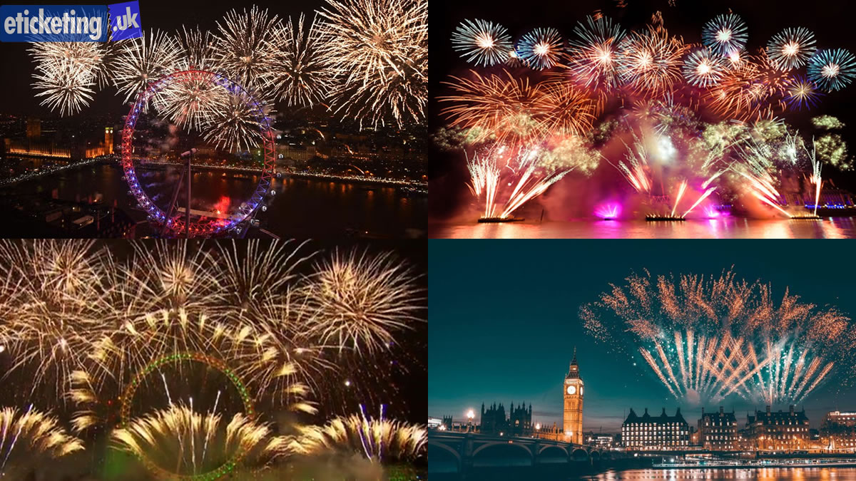 London New Year Fireworks Tickets 2025