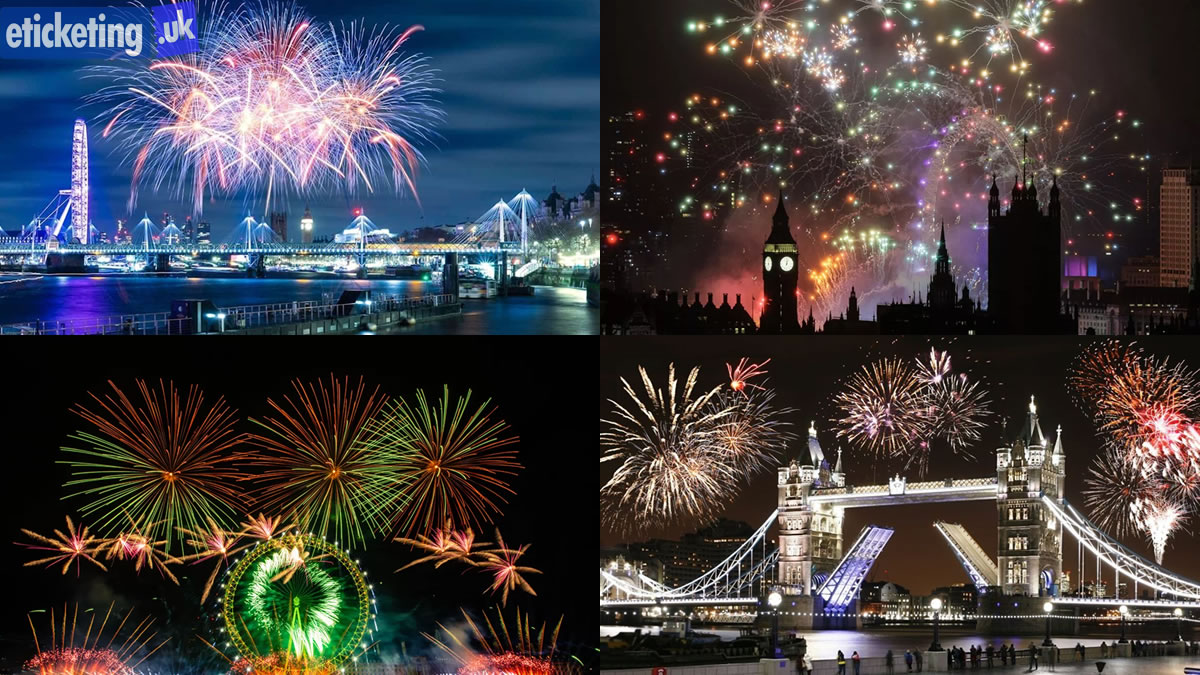 London New Year Fireworks Tickets 2025