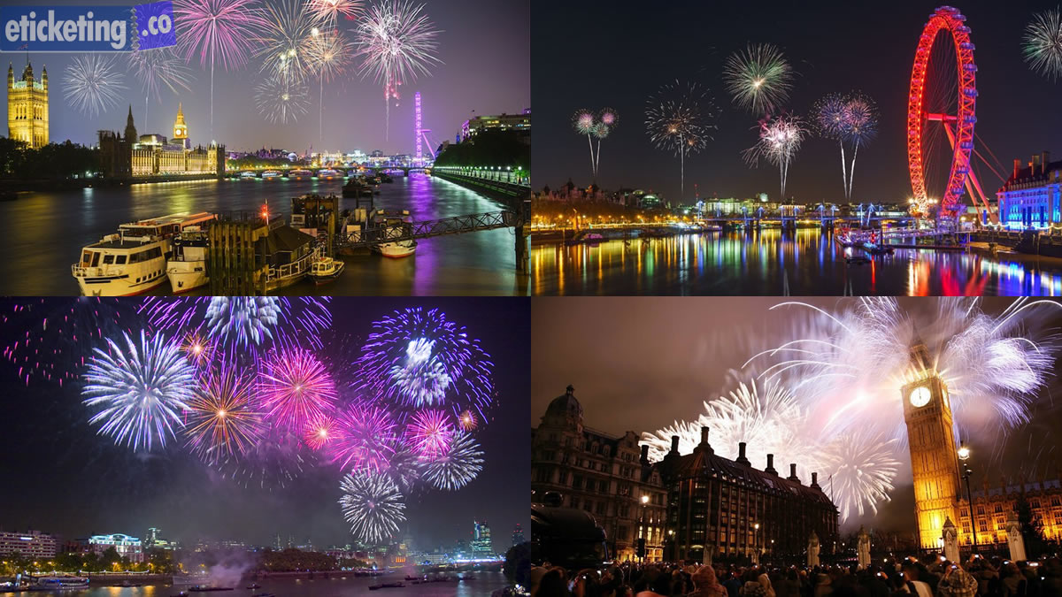 London New Year Fireworks Tickets 2025 | London New Year Fireworks Tickets 2024