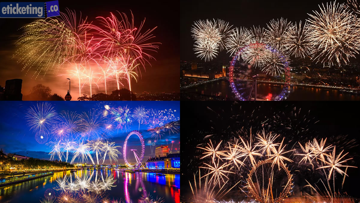 London Fireworks Tickets 2024 | London New Year Fireworks Tickets 2025 | London New Year Fireworks Tickets 2024