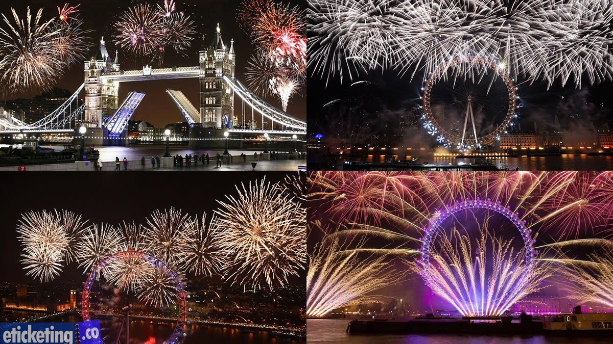 London New Year Eve Fireworks Tickets