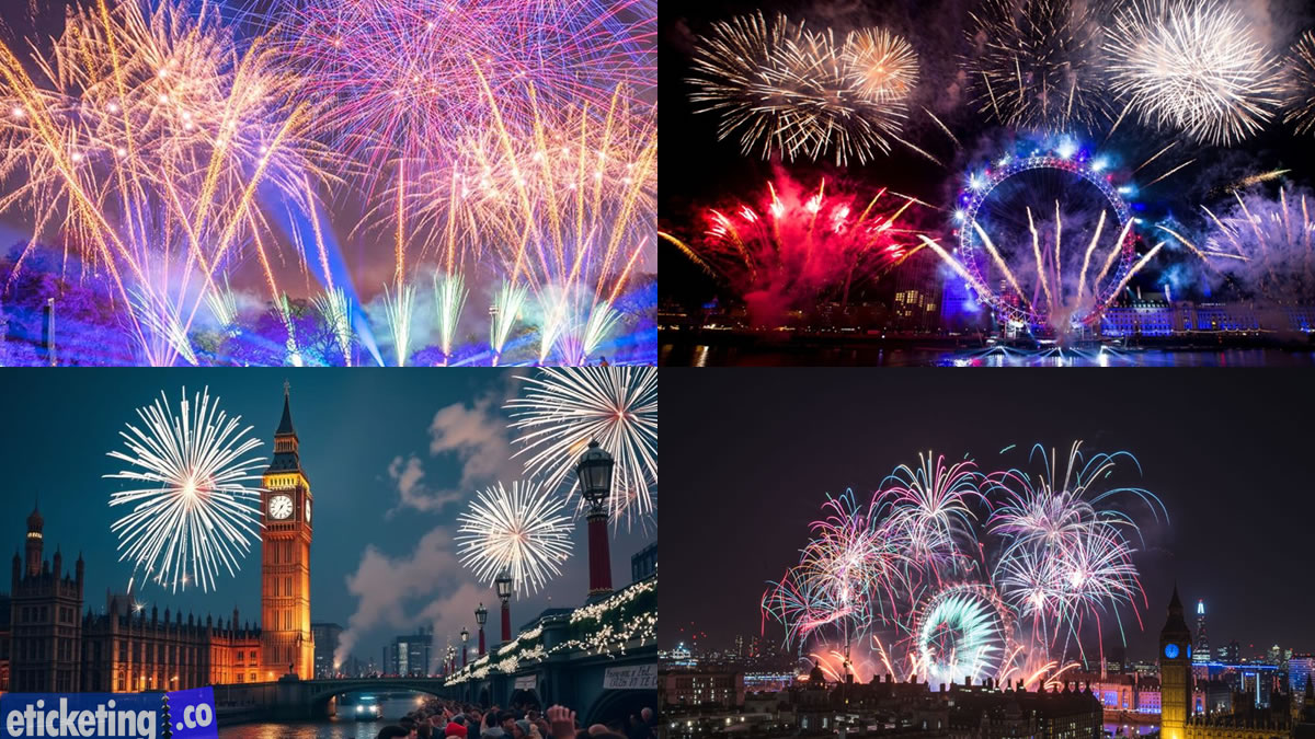 London New Year Eve Fireworks Tickets