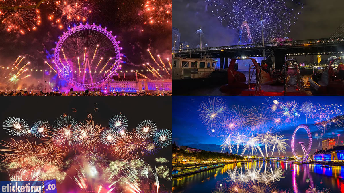 London New Year Eve Fireworks Tickets