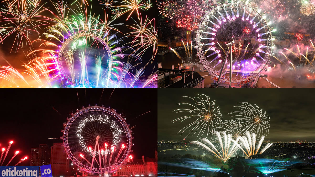 London New Year Eve Fireworks Tickets