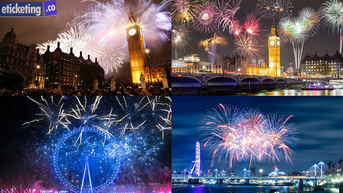London New Year Eve Fireworks Tickets