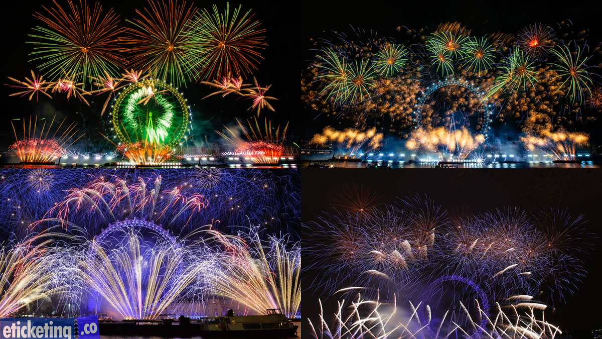 London New Year Eve Fireworks Tickets