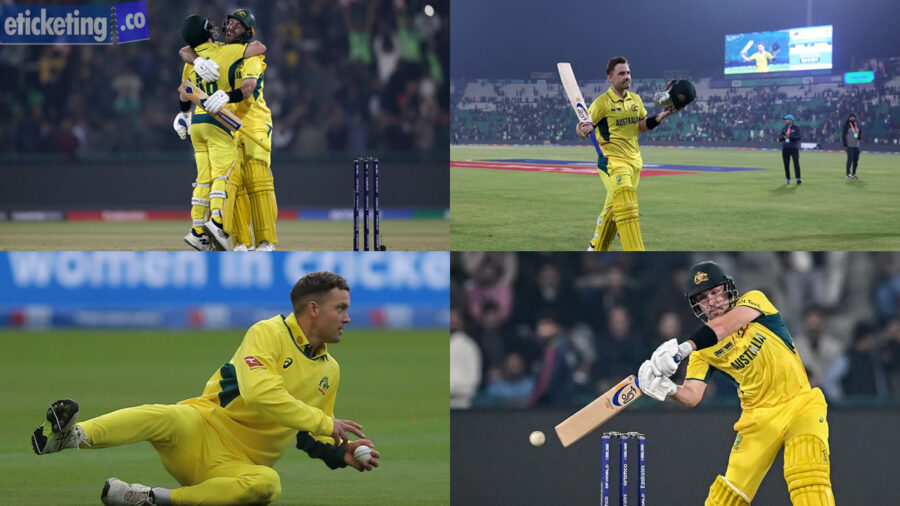 Afghanistan Vs Australia Tickets | ICC Champions Trophy 2025 Tickets | Champions Trophy 2025 Tickets