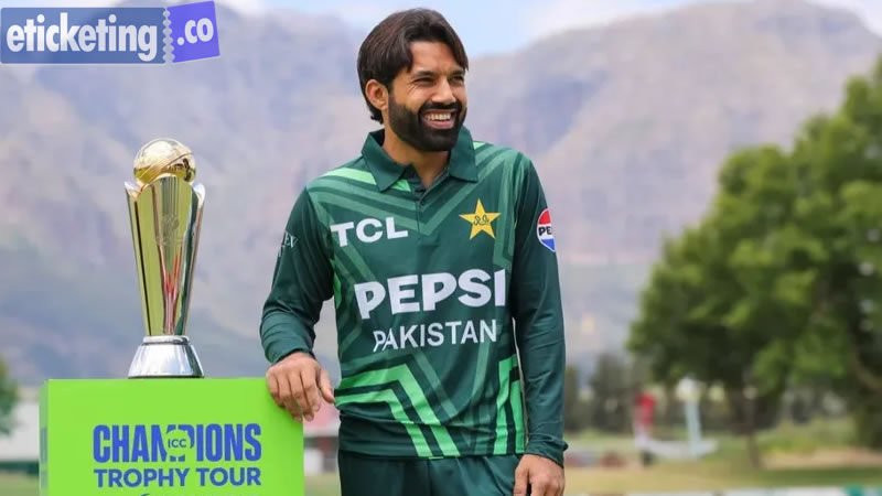 Champions Trophy 2025 Tickets | Champions Trophy Tickets | Pakistan Vs New Zealand Tickets 