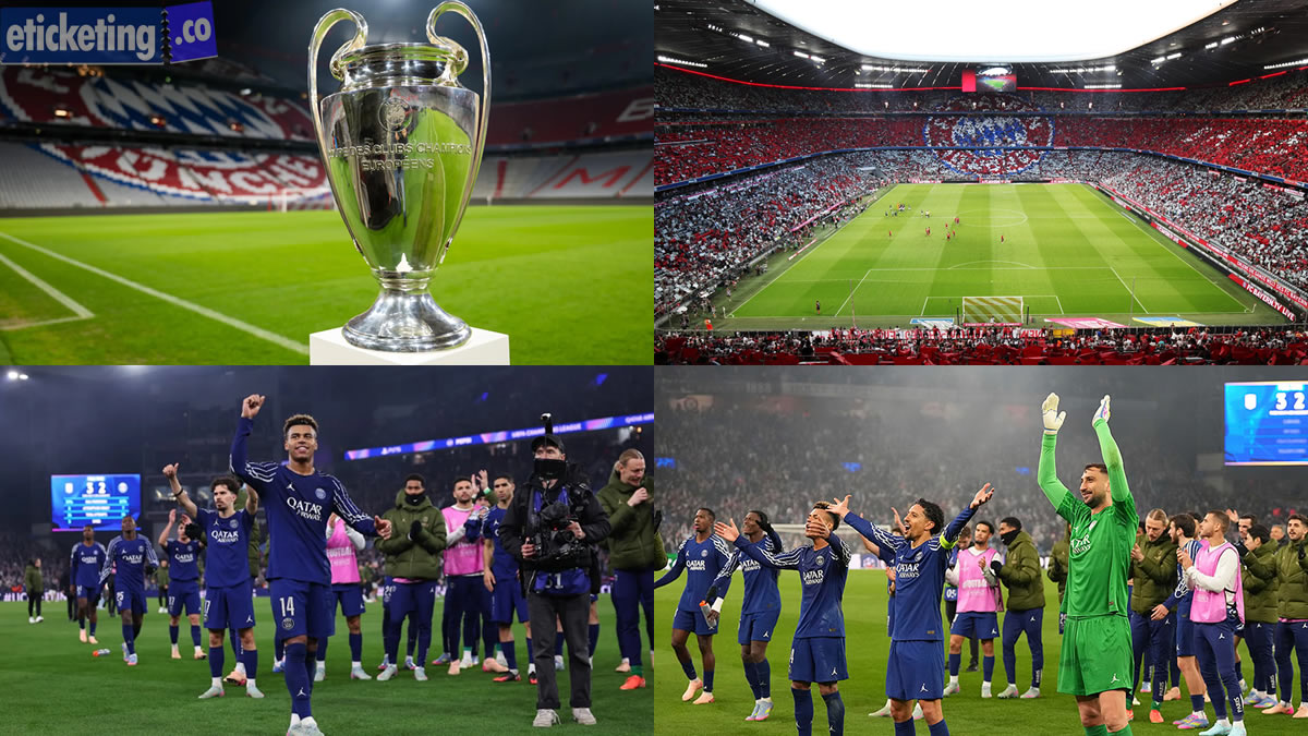 Paris Saint Germain vs Arsenal Tickets | Champions League Final Tickets | Champions League Final 2025 Tickets