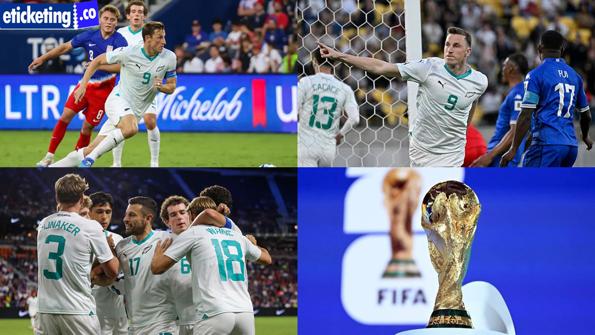 New Zealand FIFA World Cup Tickets | World Cup Tickets| FIFA 2026 Tickets
