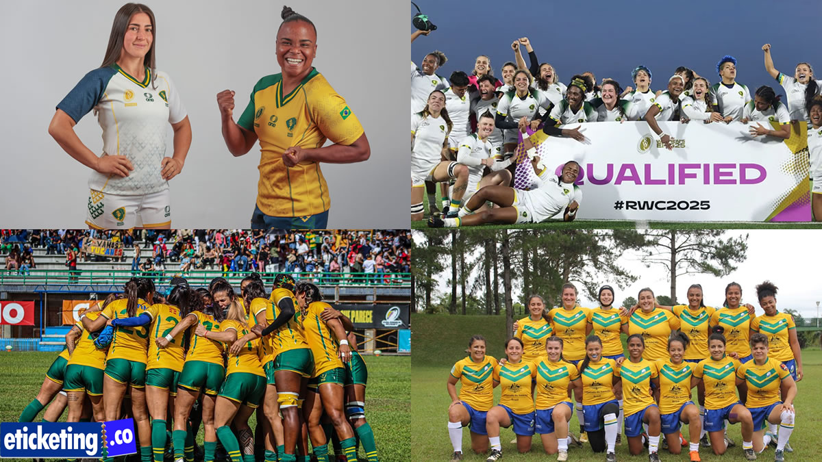 Brazil Unveils New Jerseys for Women Rugby World Cup Debut