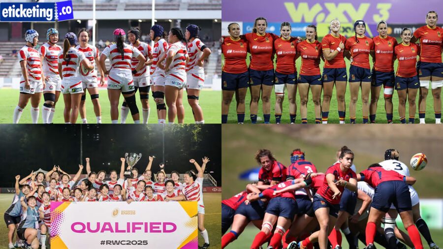 Japan, Spain clash ahead of Women Rugby World Cup test