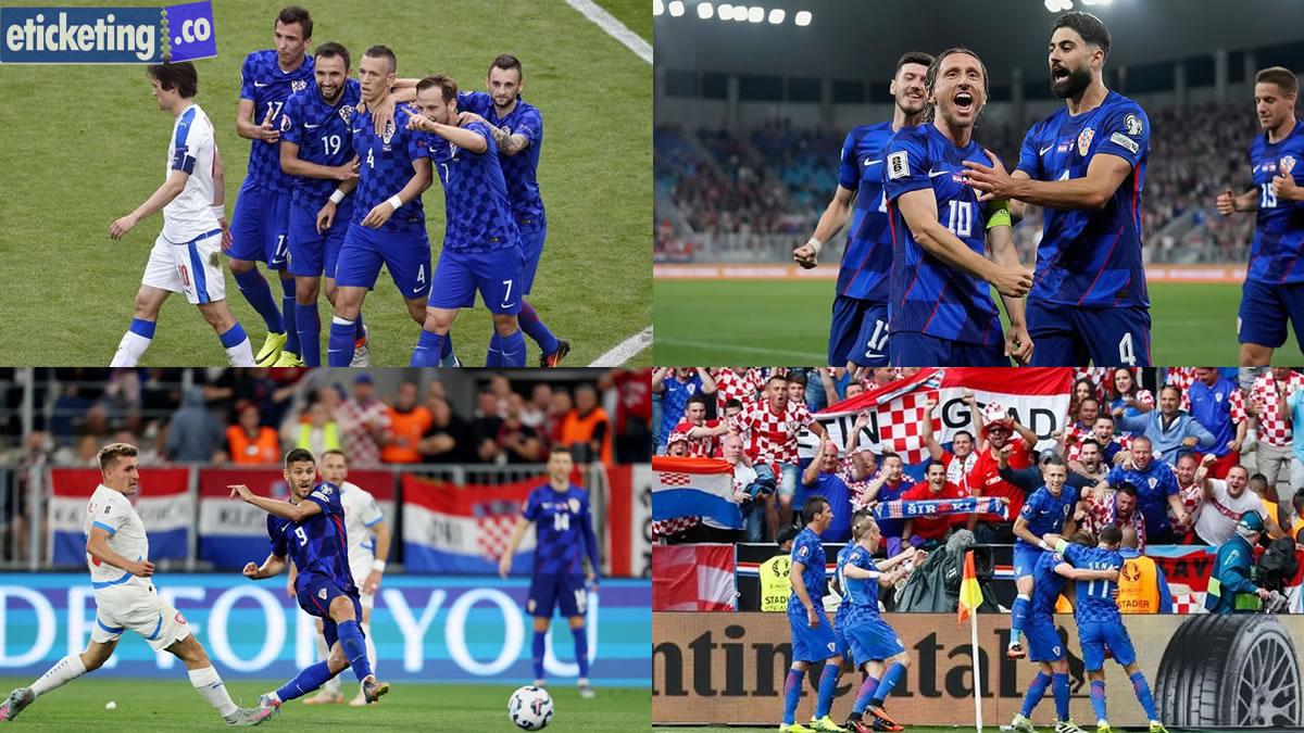 Soccer World Cup Tickets: Croatia destroys the Czech Republic, defeating them Soccer World Cup Tickets: In front of a packed sports ground at the Opus Arena in Osijek, Croatia, took an important step towards qualifying for the FIFA World Cup 2026, defeating Group L front-runners, the Czech Republic, with a dominant performance and a final score of 5–1. From the first whistle, Croatia started the game with high pressure and created hazardous chances. Experience the thrill of the FIFA World Cup with exclusive Soccer World Cup Tickets from eTicketing.co. Enjoy VIP treatment, premium seating, and unmatched comfort. Whether you are looking for Football World Cup Hospitality, eTicketing.co offers the ultimate FIFA 2026 hospitality for an unforgettable experience. Book now and secure your World Cup tickets for the world’s biggest football event! After just two minutes, Andrej Kramaric beautifully worked for Ante Budimir, who headed in, but a heroic clearance saved Czech goalkeeper Matej Kovar on the goal line. In the 11th minute, Guardiola headed the ball into the net from a Modric free kick, but VAR ruled it out for offside. The Czech Republic answered midway through the first half. With Patrik Schick forcing a strong save from Livakovic, and a through ball from Cerny heroically blocked by Caleta-Car. However, Croatia regained control. Luka Modric led the midfield with skill, arranging several dangerous attacks. After several hazardous attempts, the long-awaited goal came in the 42nd minute. Football World Cup 2026 followers worldwide can secure their FIFA World Cup Semi Final Tickets through our online platform, eticketing.co. With a user-friendly interface and exclusive deals, fans can effortlessly book Football World Cup 2026 Tickets for thrilling FIFA 2026 matches at discounted prices. Do not miss the chance to witness the world’s greatest FIFA World Cup 2026 event live. Football World Cup 2026 Tickets: Croatia Edges Past Czechs in Thrilling Clash After a beautiful amalgamation and an assist from Pasalic, Guardiola controlled the ball into the net for 1–0. The first half ended with some argument when Pasalic was brought down in the area after a cross from Perisic, but the referee continued the game without a VAR review. In the second half, Croatia proved clinical. At Xchangetickets, football fans can securely buy or sell FIFA World Cup Tickets with ease, whether it’s Soccer World Cup Tickets, FIFA 2026 Tickets, or the highly sought-after FIFA World Cup Final Tickets. Our platform connects you with genuine fans worldwide, offering a wide range of options, Football World Cup 2026 Tickets, and general Football World Cup Tickets. With our safe and reliable marketplace, you can list your tickets for sale or grab your dream seats at the click of a button, making it simple to experience the thrill of live football from the exciting group stage clashes to the grand finale. The Czechs matched in the 58th minute with a goal from Tomas Soucek, after a wave of pressure that included chances from Soucek and Schick. But Croatia responded immediately. Just two minutes later, Budimir won a penalty after a VAR review, and Luka Modric brought back the lead with a precise shot to make it 2–1. Football fans around the world are counting down to the FIFA World Cup. The ultimate celebration of sporting excellence and global passion. Take your experience to the next level with exclusive Croatia FIFA World Cup Tickets, available now at eTicketing.co. Immerse yourself in the thrill, drama, and unforgettable moments as they unfold live, right at the heart of the action. Don’t miss your chance to witness football’s most iconic spectacle. Secure your FIFA 2026 Hospitality packages today! FIFA 2026 Tickets: Croatia Crushes Czech Republic with Clinical Finishing In the 69th minute, Perisic scored the third goal after a detailed pass from Kramaric. Just three minutes later, a handball by Holes earned the Croatians their second consequence, and this time Budimir scored to make it 4–1. In the 75th minute, Modric on condition that another magical assist for Kramaric, who completed his brace twice over with a cool finish for 5–1? Passionate football fans worldwide are counting down to the FIFA World Cup Final. The ultimate stage in global football. For a chance to witness the action live, grab your FIFA World Cup Final Tickets now at eTicketing.co. This is more than a match; it's a once-in-a-lifetime experience you won’t want to miss. Secure your place in history today! Book FIFA 2026 Hospitality Now. The Czech Republic took a chance in the 80th minute with a commanding shot from Sulc, but Livakovic managed to ricochet the ball, hitting the crossbar. In the final minutes, Croatia contributed 17-year-old Luka Vuskovic, the talented Tottenham defender, in his first appearance in a historic moment for his career. Soccer World Cup Tickets: Croatia Strengthens World Cup 2026 Contender Status Coach Zlatko Dalić's team ended the match with total control and proprietorship of the ball, completely disarming the Czech attack. With this considerable victory, Croatia not only returned strongly to the race for first place in the group, but also gave a clear indication, it is a serious contender for the Football World Cup 2026. Faroe Islands have never qualified for either the USA FIFA World Cup 2026, and they are on course to fail to qualify once another time for the Mexico World Cup 2026 tournament. Friday's congregations lost both of their introductory two qualifiers in Group L, defeating 2-1 by Czech Republic and Montenegro 1-0 by Montenegro, though they did safe as houses a win on match day three. The Faroe Islands were able to come from 1-0 behind to secure a 2-1 win over Gibraltar, with goals from Arni Frederiksberg in the 71st minute and Patrik Johannesen in the 86th minute. Now beholden to maintain their perfect qualifying best and move closer to qualifying for their fourth successive Canada World Cup tournament. Planning to attend the FIFA World Cup 2026? Find verified FIFA 2026 tickets and premium FIFA World Cup hospitality packages at FIFA World Cup Tickets. We bring the best deals for matches across Mexico, Canada, and the USA. Secure your spot now and join the world’s biggest football World Cup celebration in 2026! How did Croatia’s victory over the Czech Republic impact their World Cup qualification hopes? Croatia’s 5–1 win gave them a massive boost in their World Cup qualification campaign, strengthening their chances of finishing top of the group and proving they are serious contenders. Why is the Football World Cup important for teams like Croatia and the Czech Republic? The Football World Cup offers nations the chance to showcase their talent on a global stage, inspire future generations of players, and bring pride and unity to their countries. What makes the FIFA World Cup 2026 unique compared to past tournaments? The FIFA 2026 will be the first to feature 48 teams and three co-hosts — the United States, Canada, and Mexico — making it the biggest and most inclusive World Cup in history. Can smaller nations like the Faroe Islands still dream of reaching the FIFA World Cup one day? Absolutely! Every qualifying campaign is an opportunity for smaller nations to grow, improve, and inspire their fans, and the FIFA World Cup remains the ultimate dream for all footballing countries. Which platform provides the most trusted and secure access to purchase Soccer World Cup Tickets? eTicketing.co is considered one of the best websites to purchase Soccer World Cup Tickets.