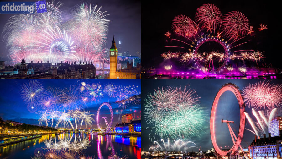 London New Year Fireworks Tickets 2025| London New Year Eve Fireworks Tickets