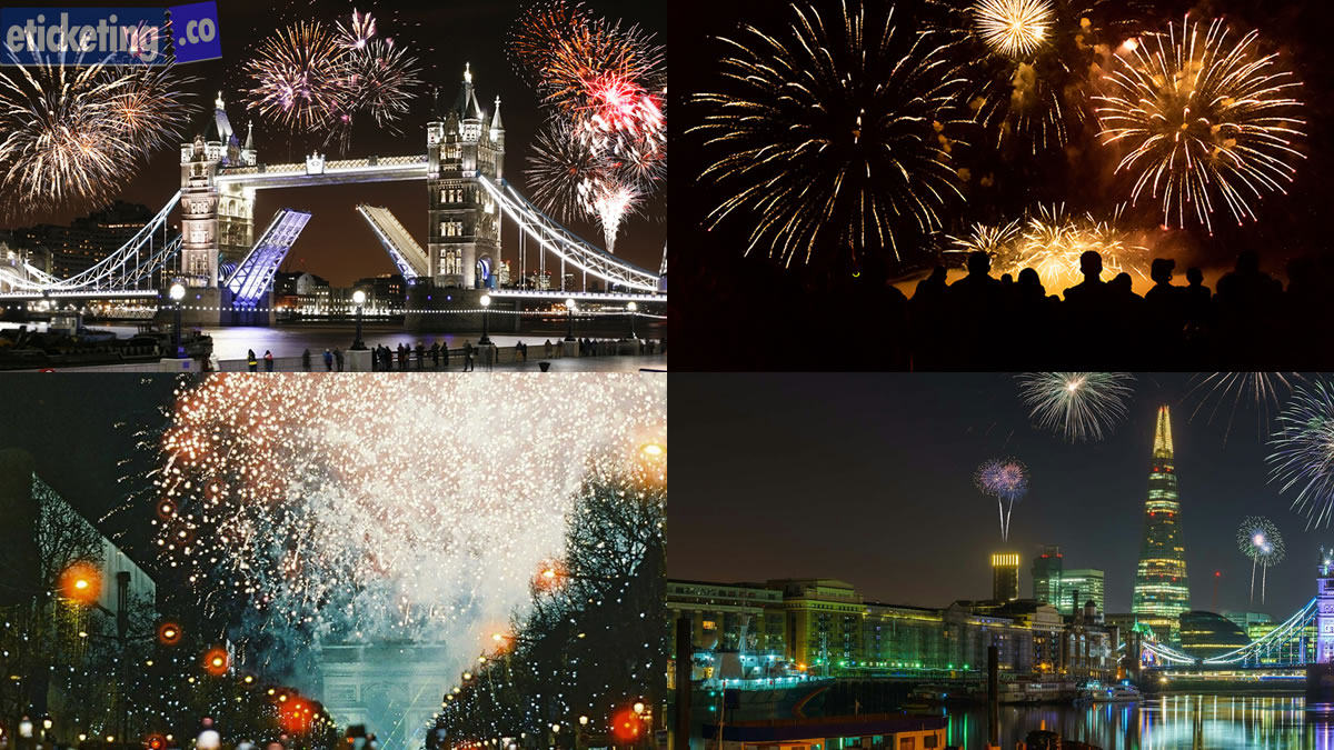 London New Year Fireworks Tickets | London Fireworks Tickets 2025 | London New Year Fireworks Tickets 2025