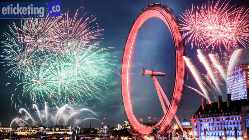 London New Year Fireworks Tickets 2025| London New Year Eve Fireworks Tickets