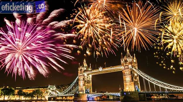 London Fireworks Tickets 2025 | London New Year Fireworks Tickets 2025| London New Year Eve Fireworks Tickets