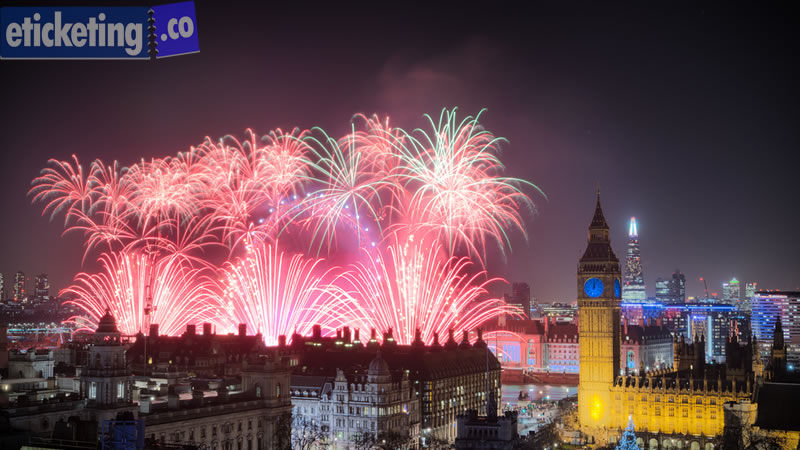 London New Year Fireworks Tickets | London Fireworks Tickets 2025