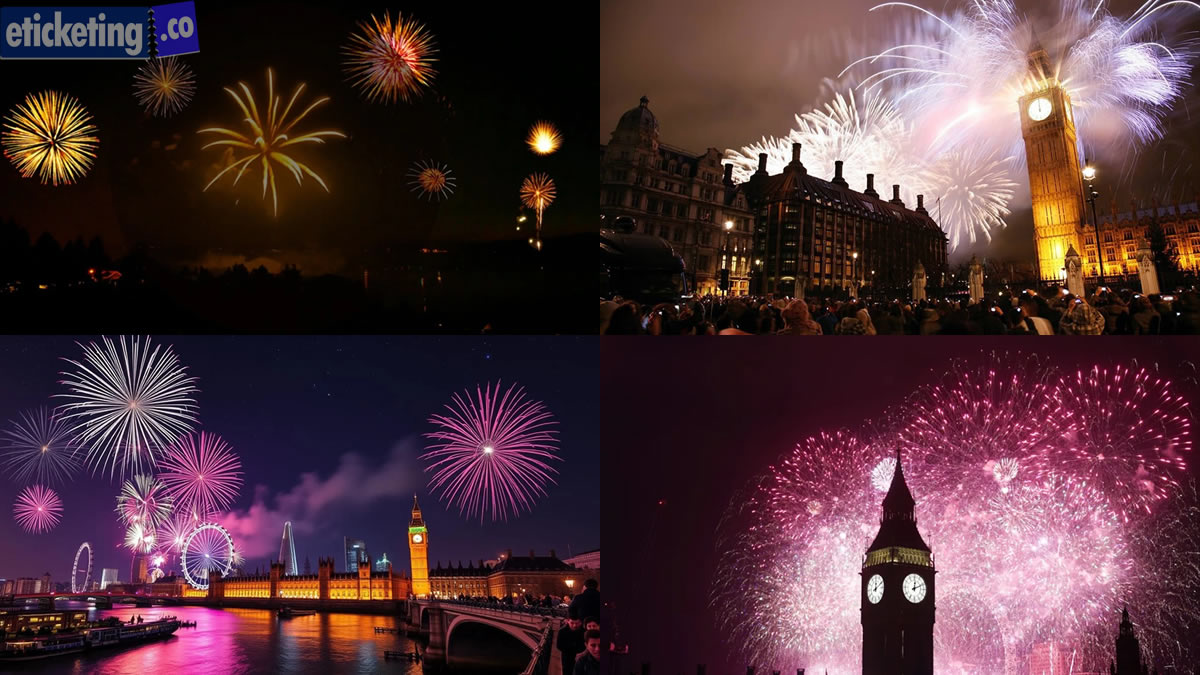 London New Year Fireworks Tickets | London Fireworks Tickets 2025
